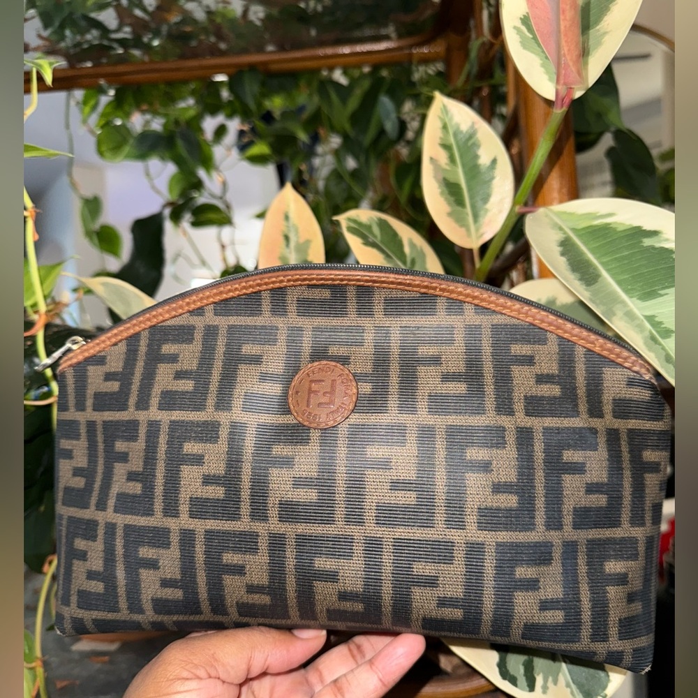 Fendi Zucca Cosmetic Travel Case-sold elsewhere